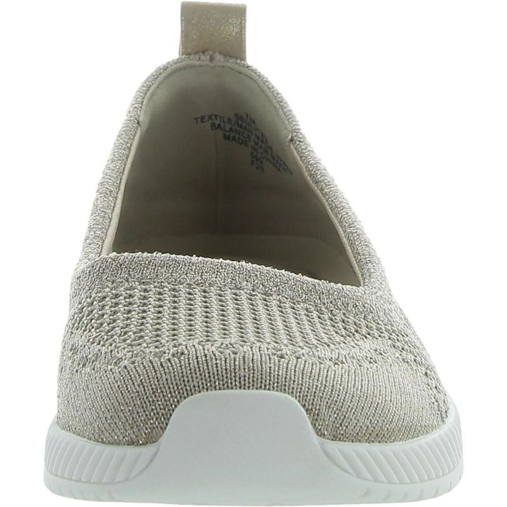 Easy Spirit Gold Sparkle Knit Slip-On Shoes - Picture 4 of 5